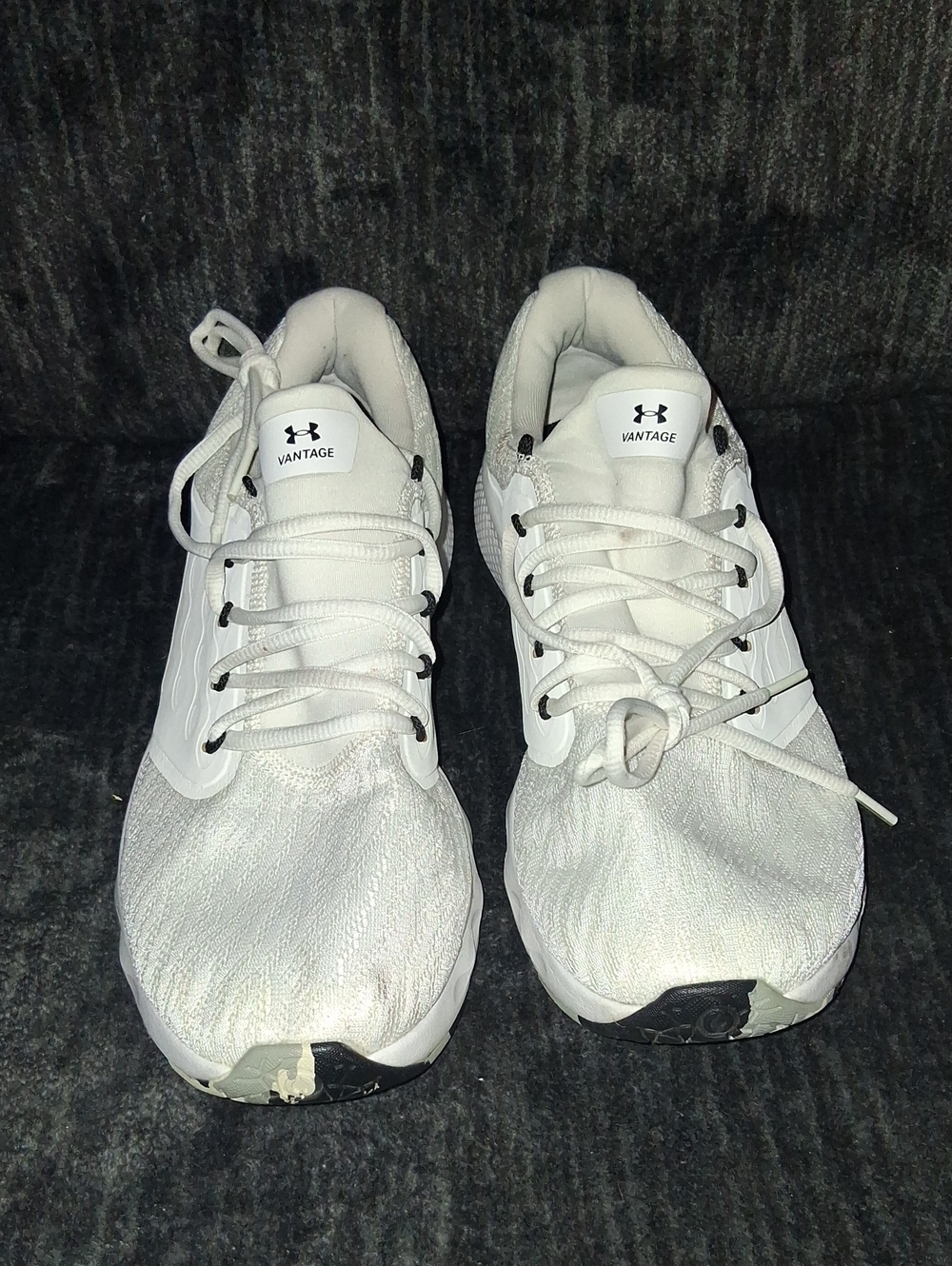 Under Armour White Vantage Running Shoes